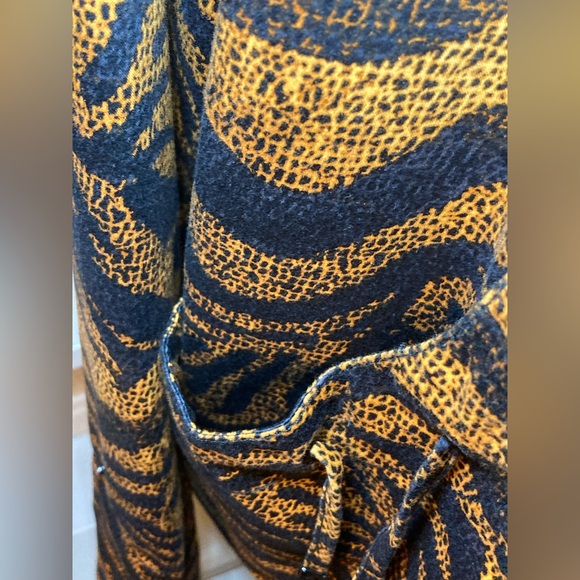 Carlisle zebra print motorcycle jacket Blazer - Picture 6 of 8